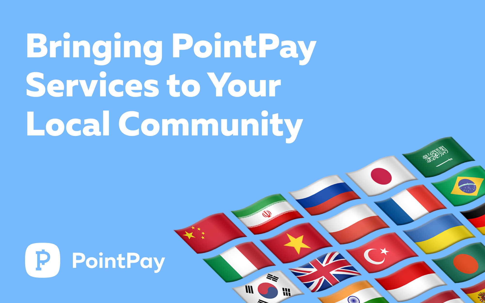 Bringing PointPay services to your local community