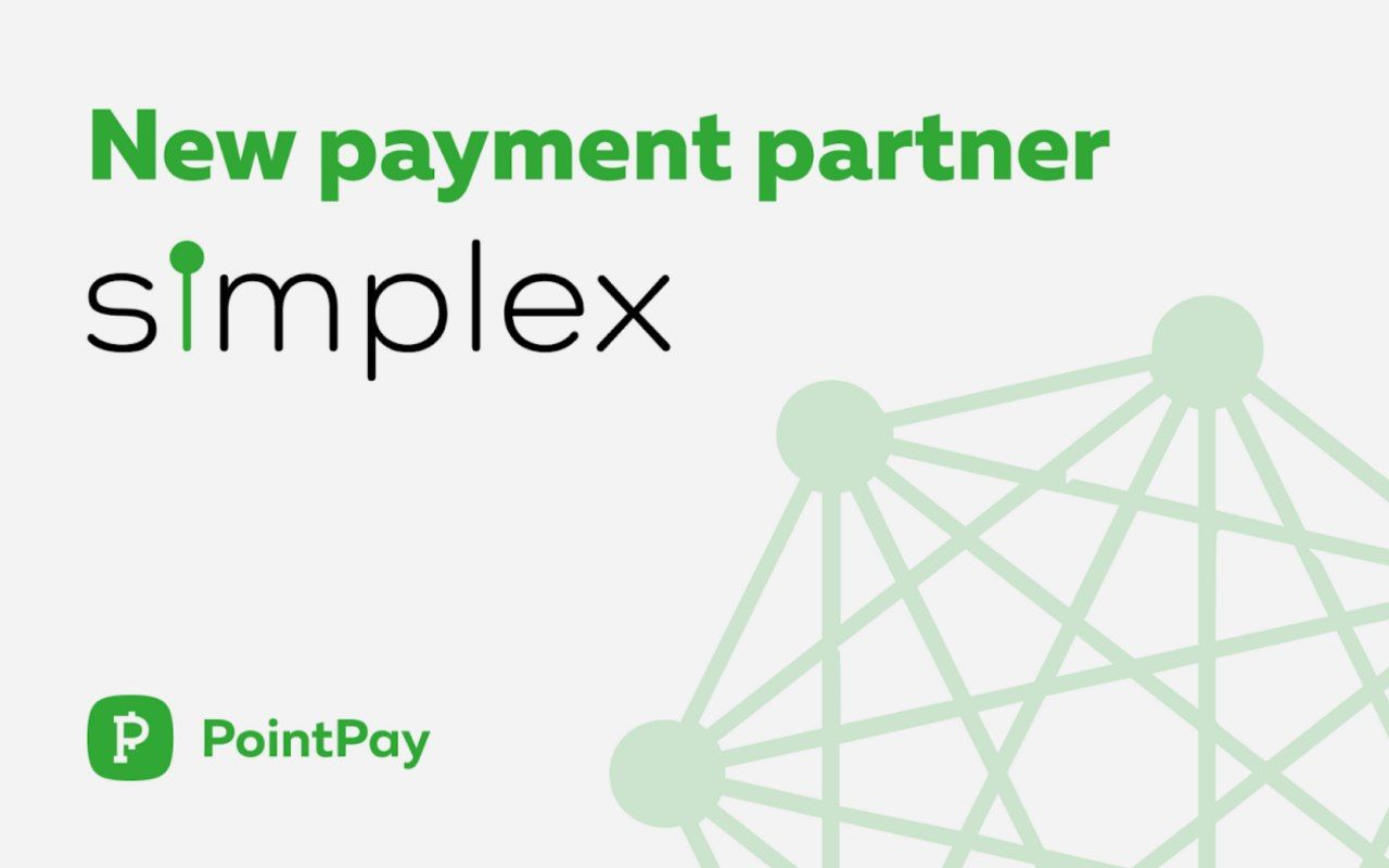 PointPay partners with Simplex, a fiat-to-crypto payment provider