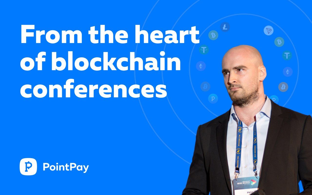 PointPay’s Representative — Igor Glavatskiy, reporting from the heart of blockchain conferences in Dubai