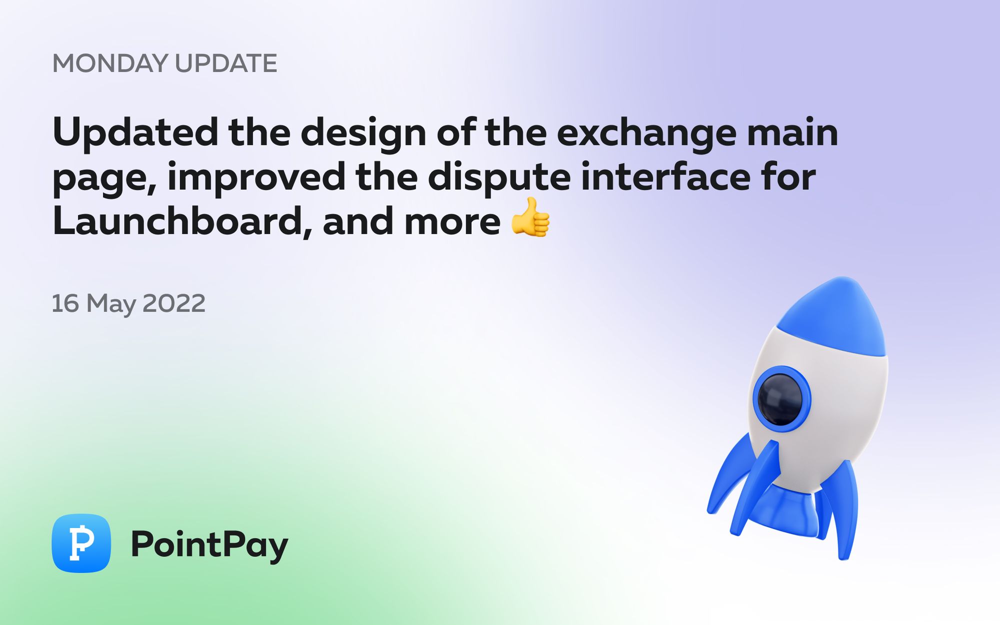 Monday update from PointPay