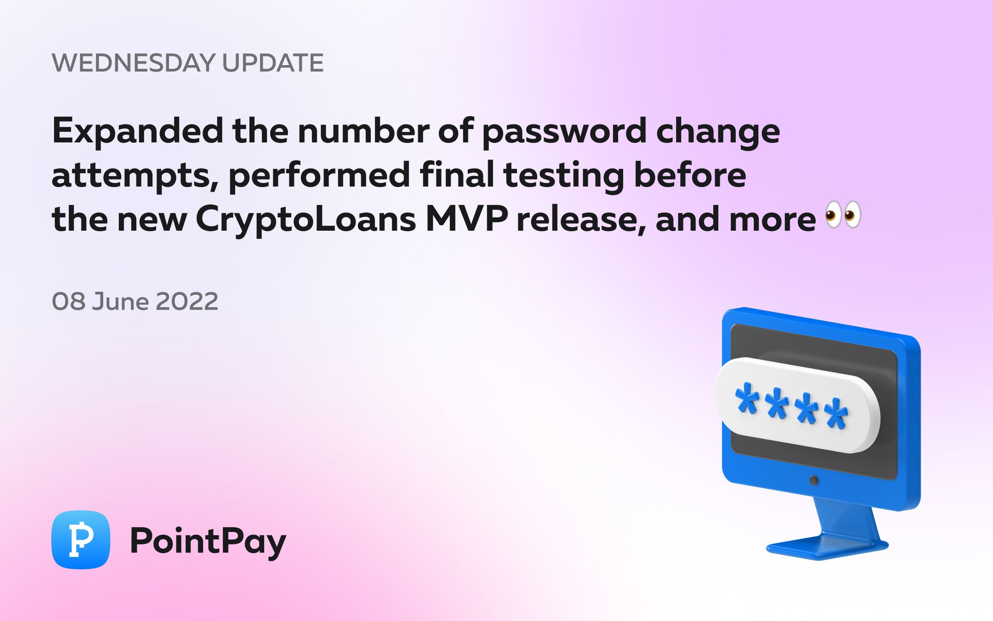 Wednesday update from PointPay