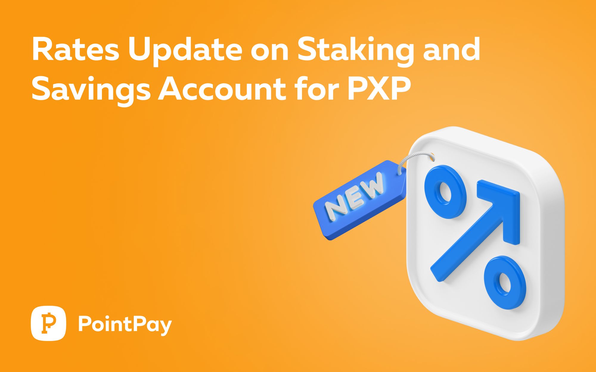 PointPay reduces APR on Staking and Savings accounts for PXP tokens