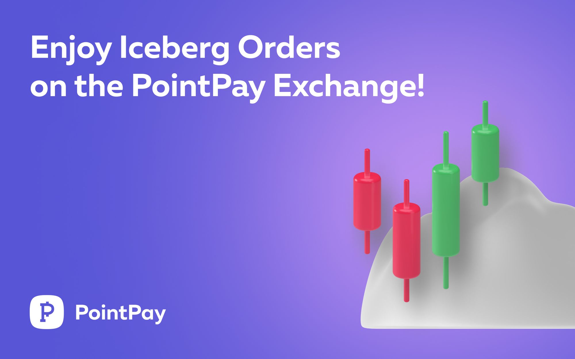 Iceberg orders are now available on the PointPay Exchange!