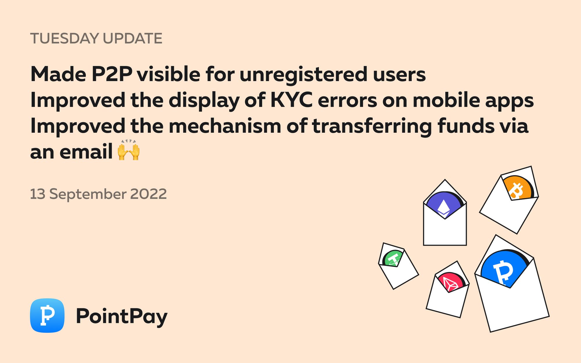 PointPay Tuesday Update