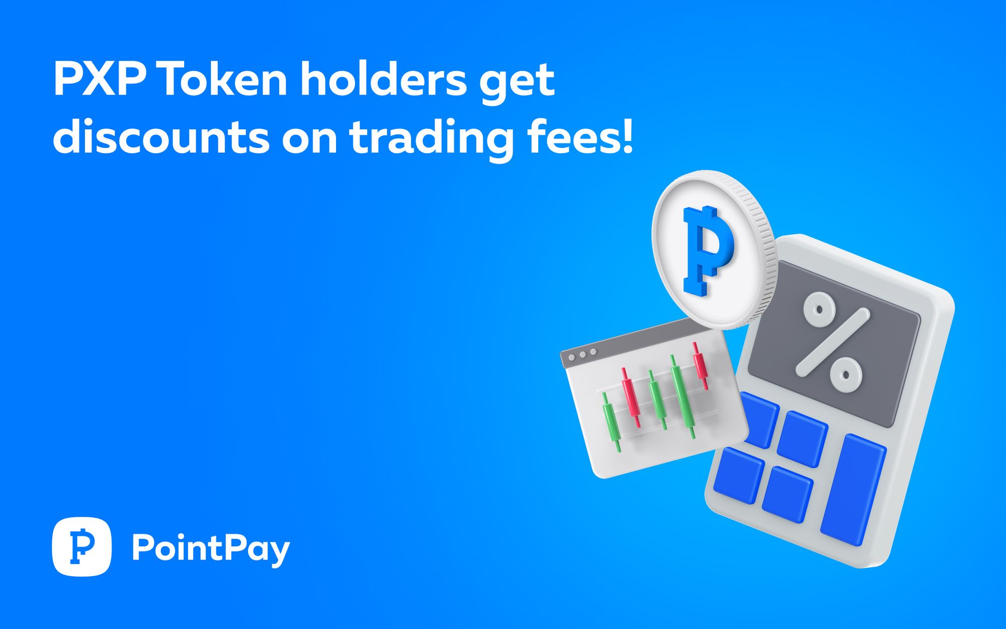 PointPay launched discounts on trading fees for PXP token holders!