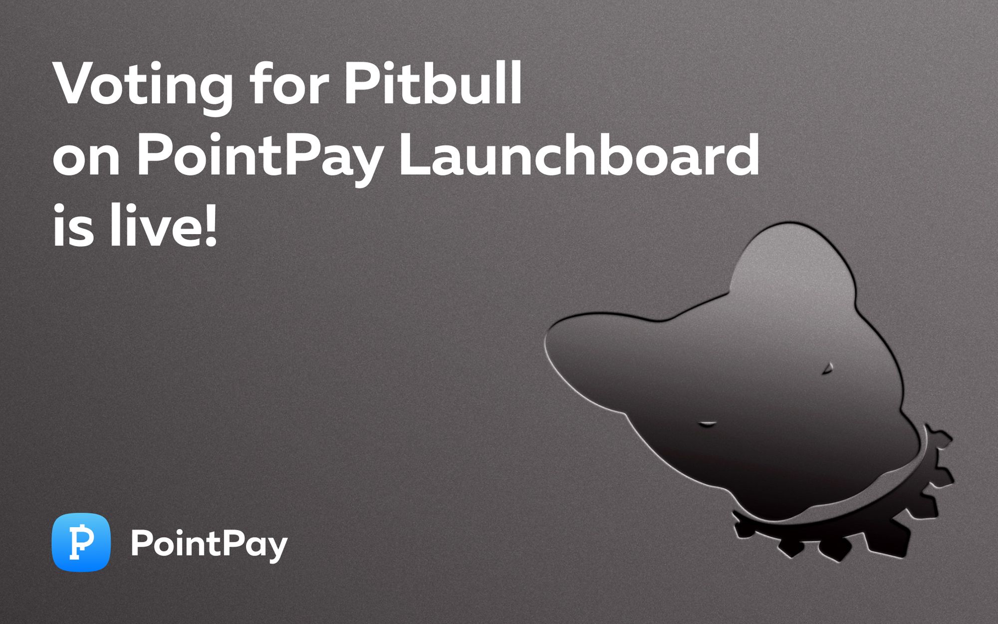 Vote for the Pitbull to be listed on PointPay!