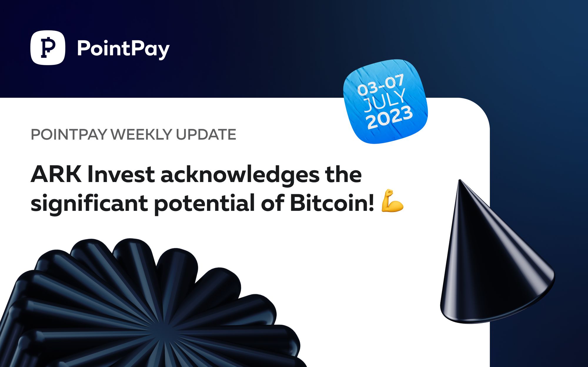 PointPay Weekly Update (3 - 7 July 2023)