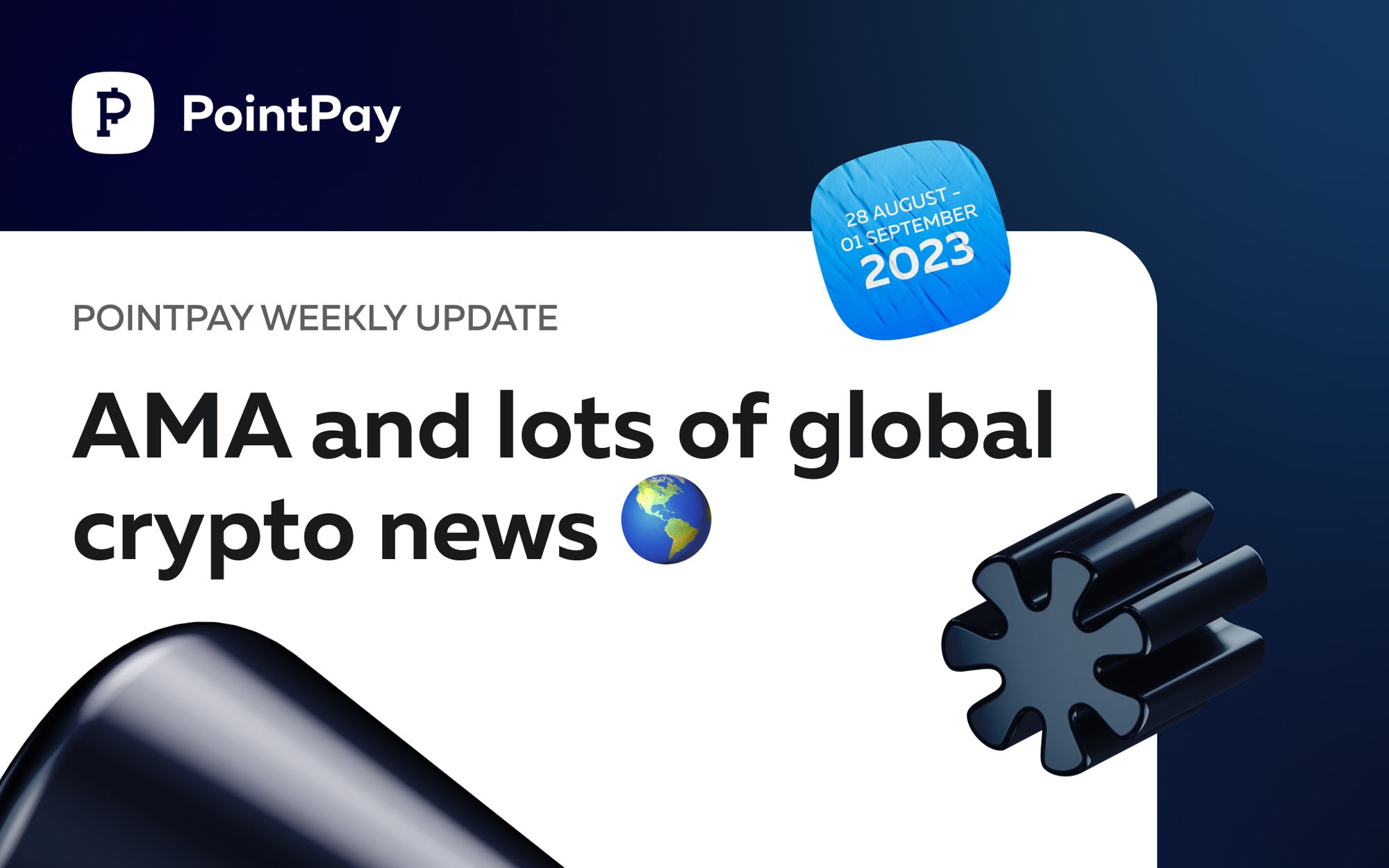 PointPay Weekly Update (28 August - 1 September 2023)