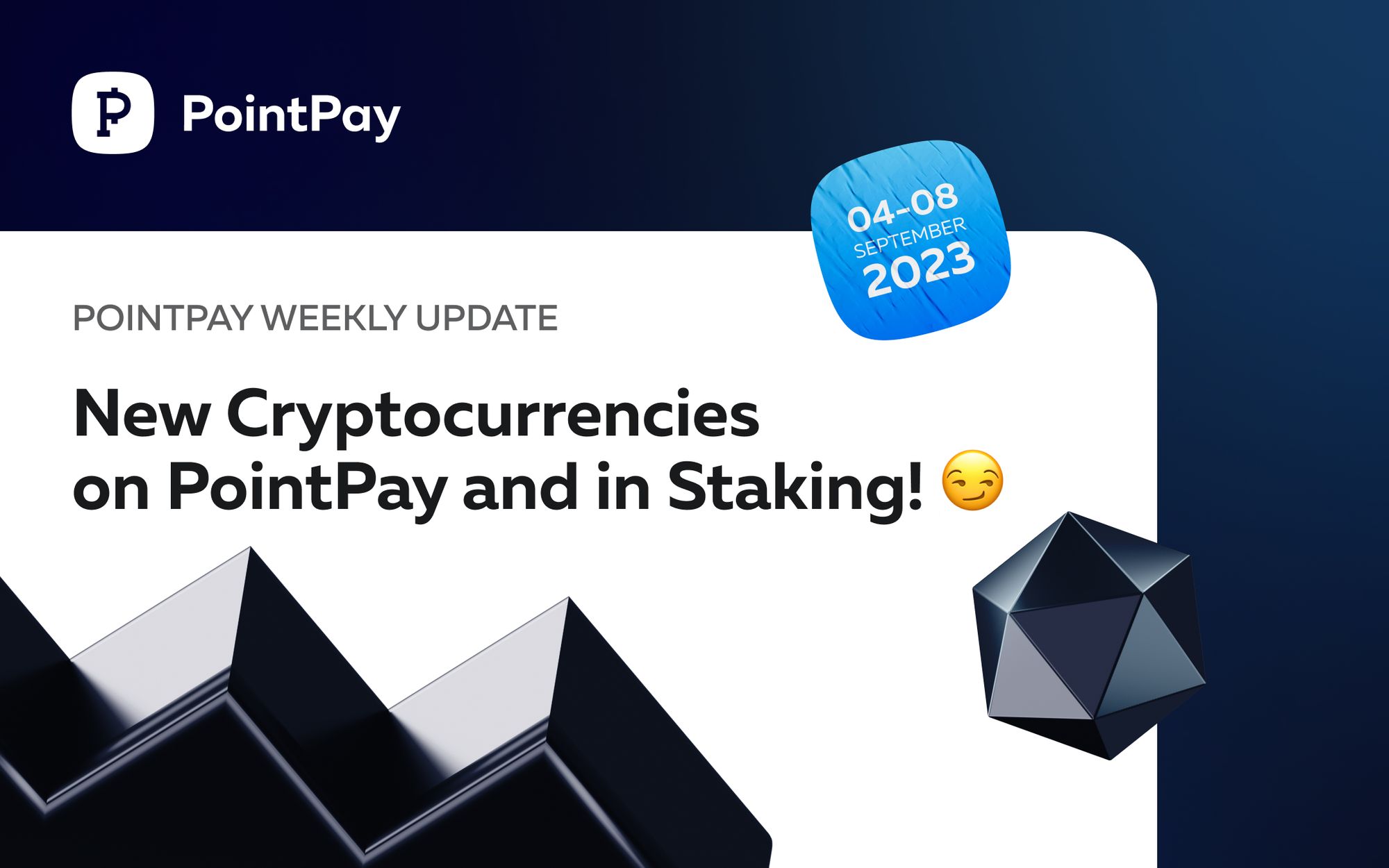 PointPay Weekly Update (4 - 8 September 2023)