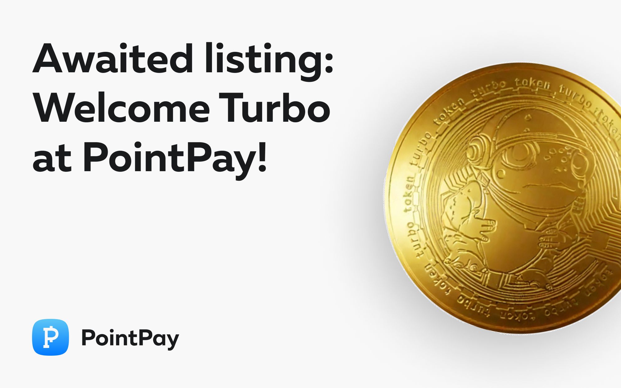 TURBO token in now at PointPay!