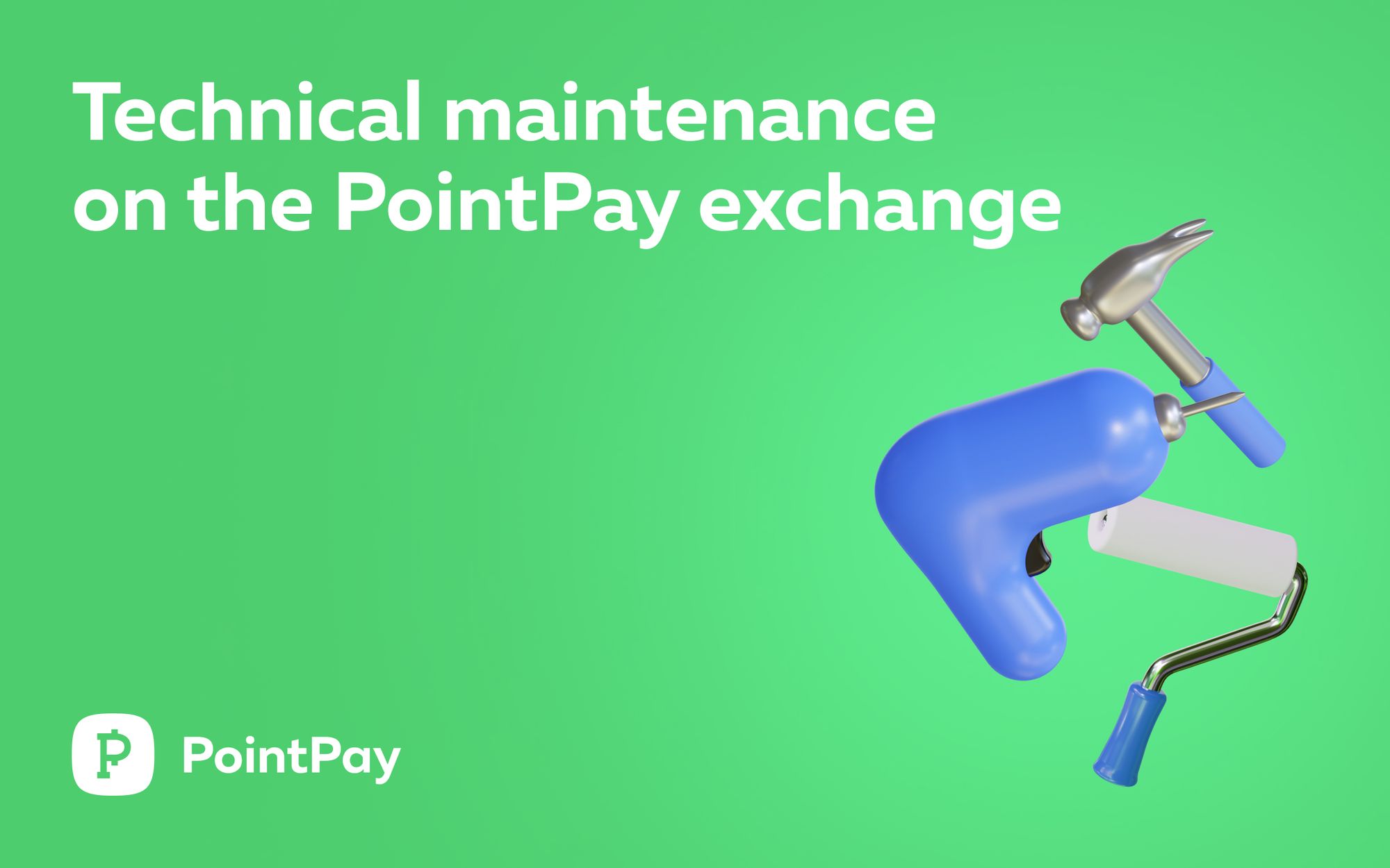 Technical maintenance on the PointPay exchange and related services.