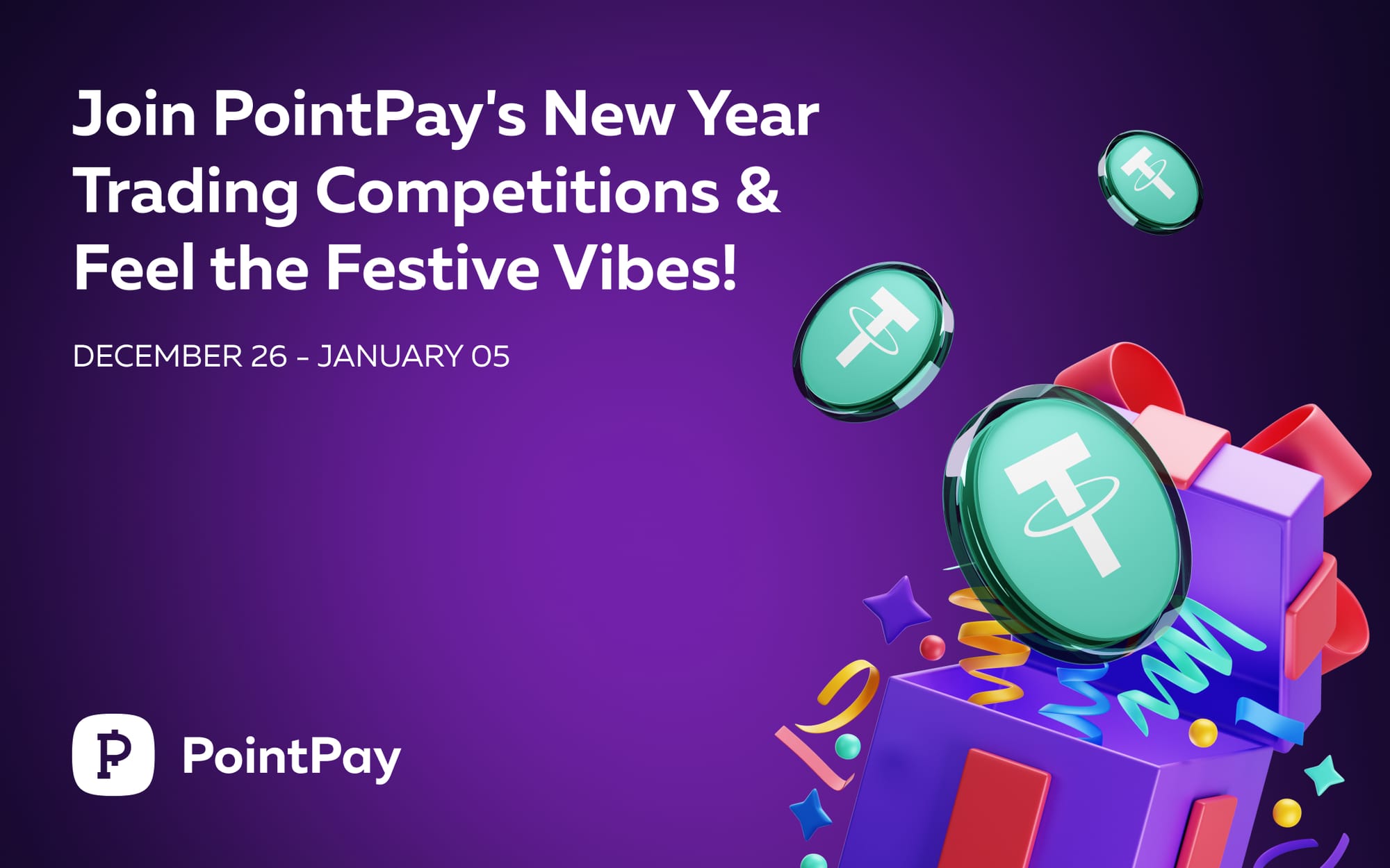 PointPay New Year USDT Trading Competition!