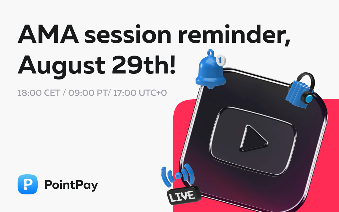 AMA Session Reminder: August 29th!