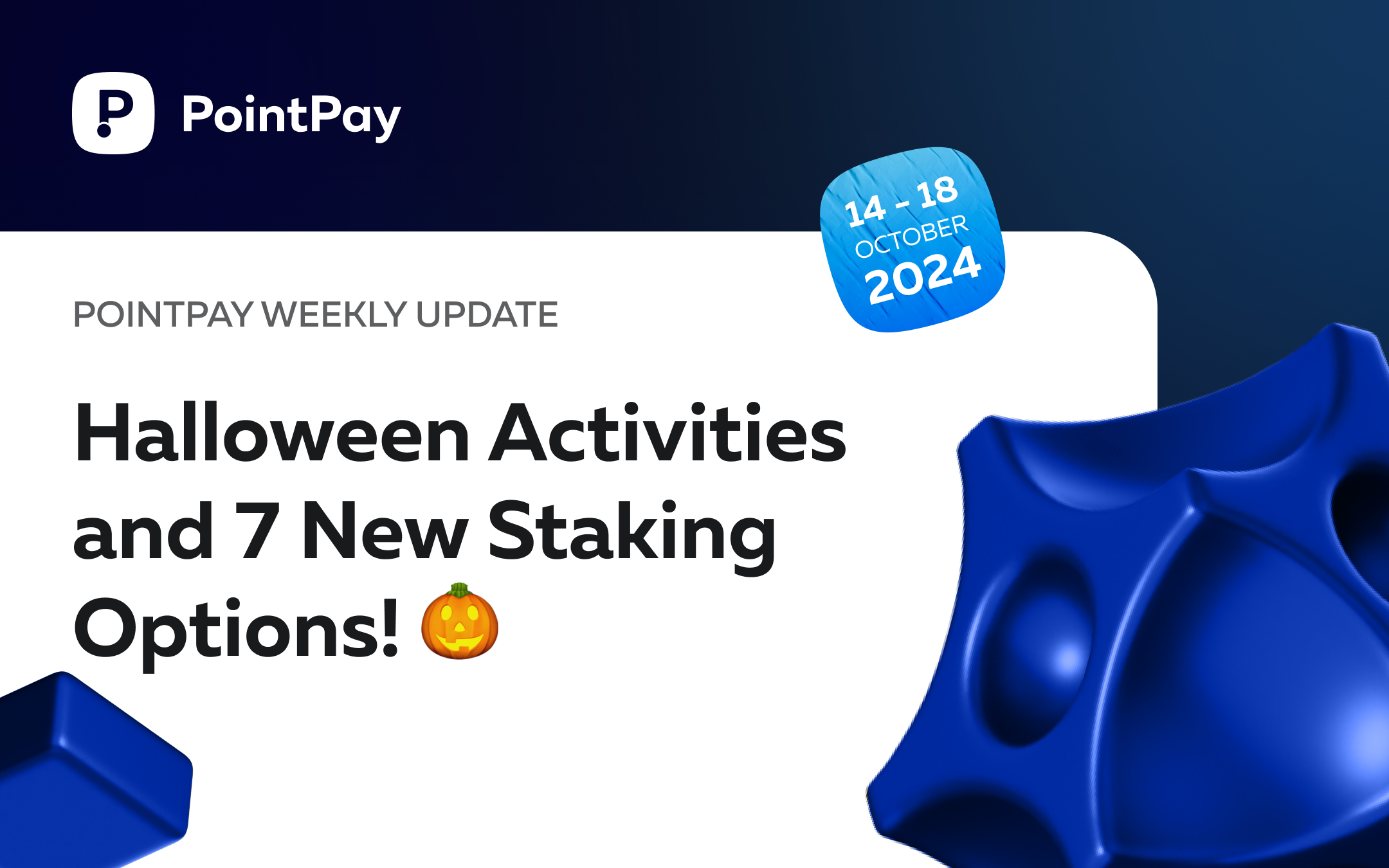 PointPay Weekly Update (October 14 - 18)