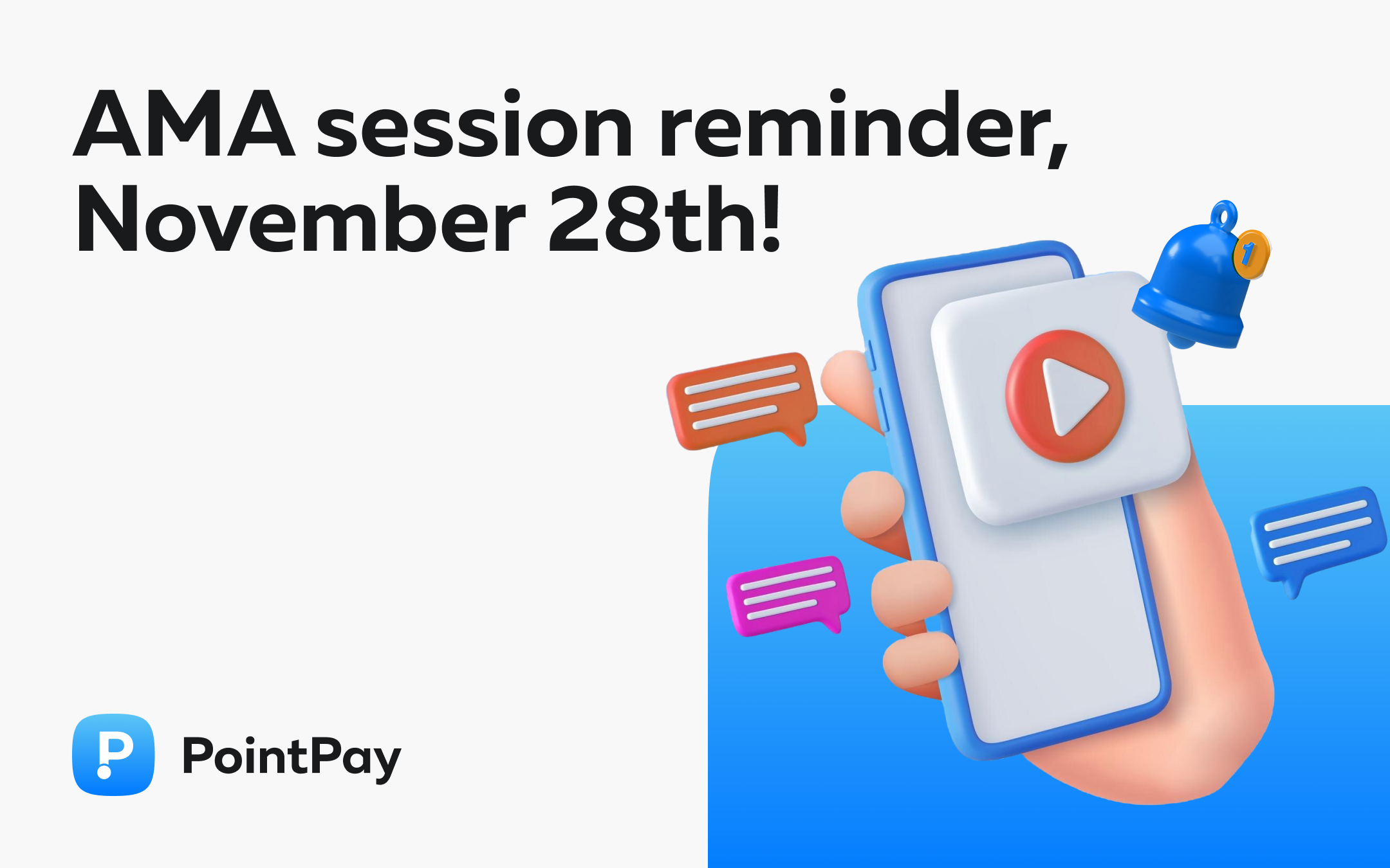 AMA Session Reminder: November 28!