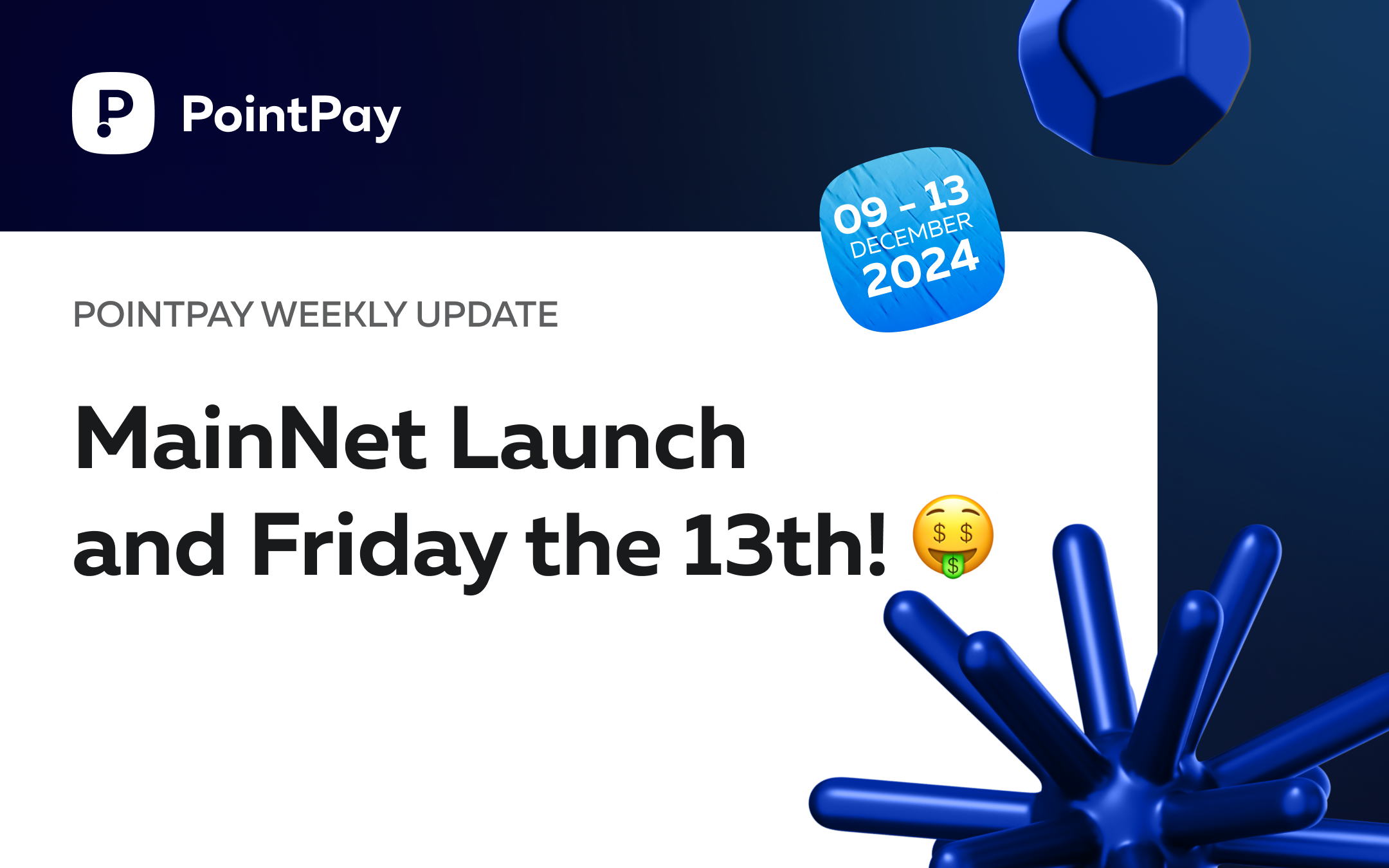 PointPay Weekly Update (09 - 13 December)