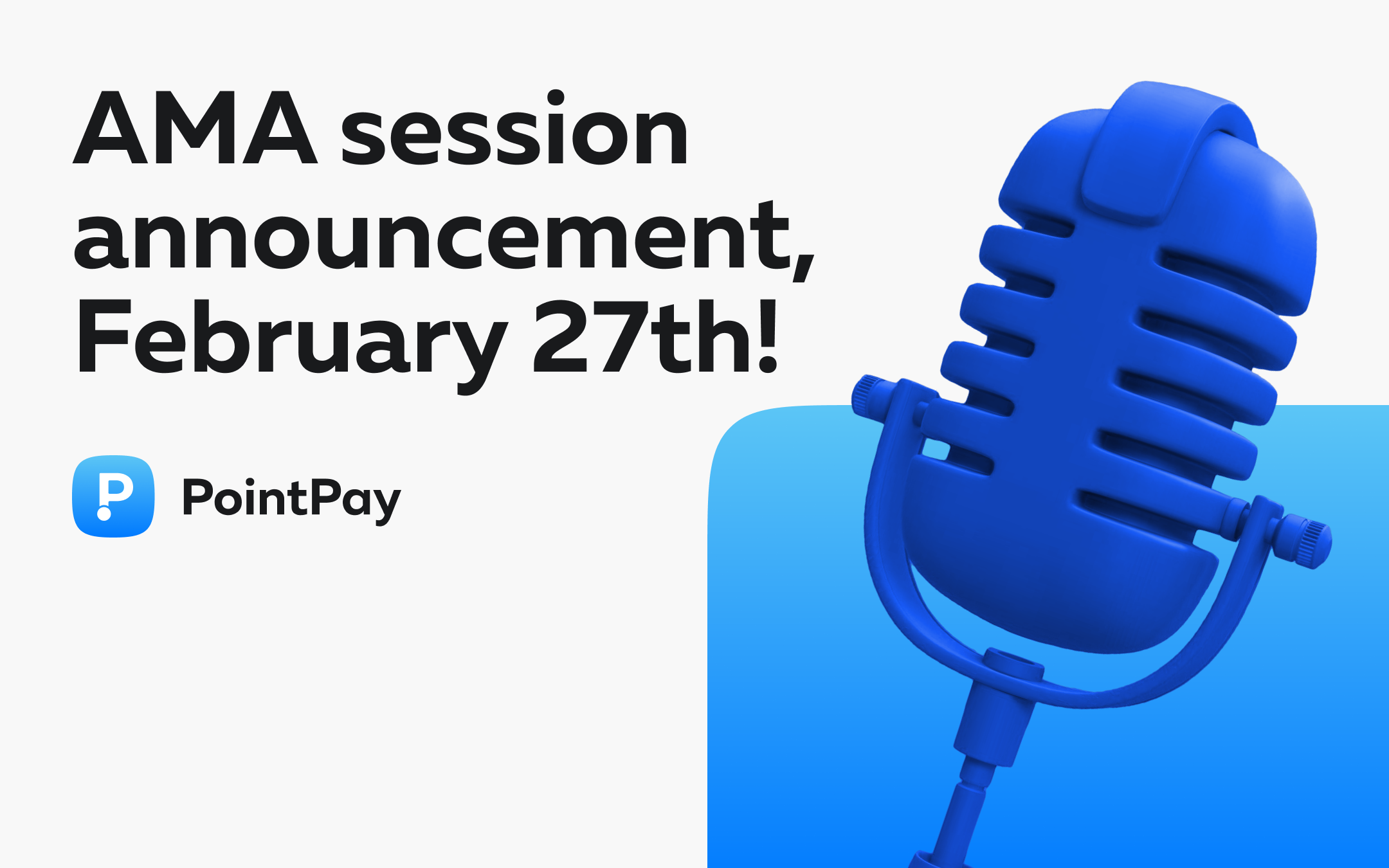 AMA session announcement – February 27!