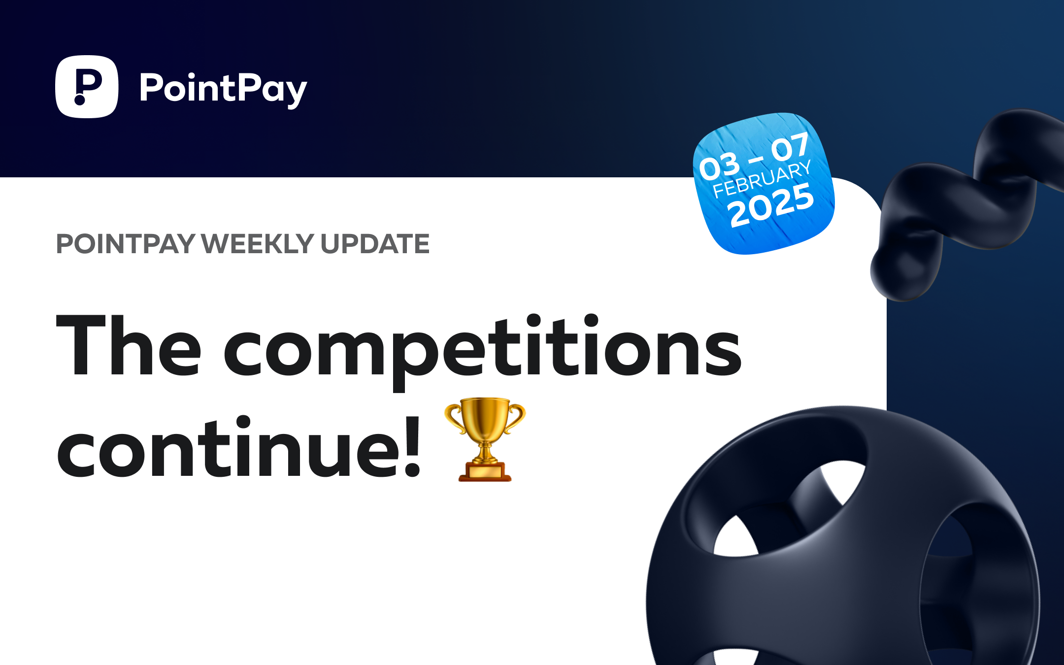 PointPay Weekly Update (3 – 7 February)