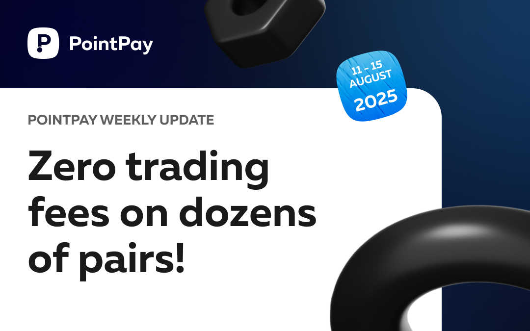 PointPay Weekly Update (11 - 15 August)