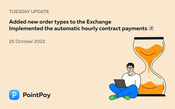 PointPay Tuesday Update