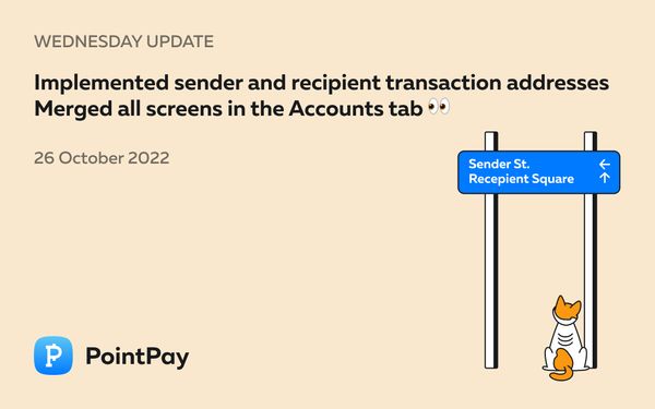 PointPay Wednesday Update