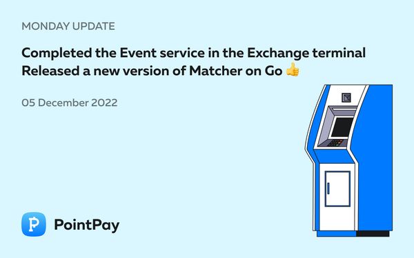 PointPay Monday Update