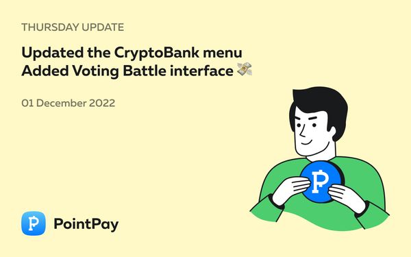 PointPay Thursday Update