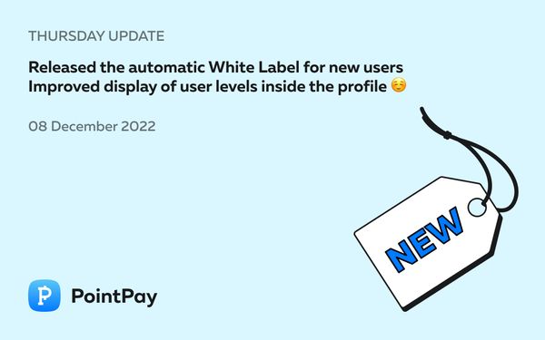 PointPay Thursday Update