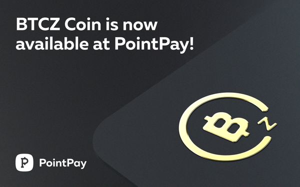 BTCZ Coin is now available at PointPay! How to use it?