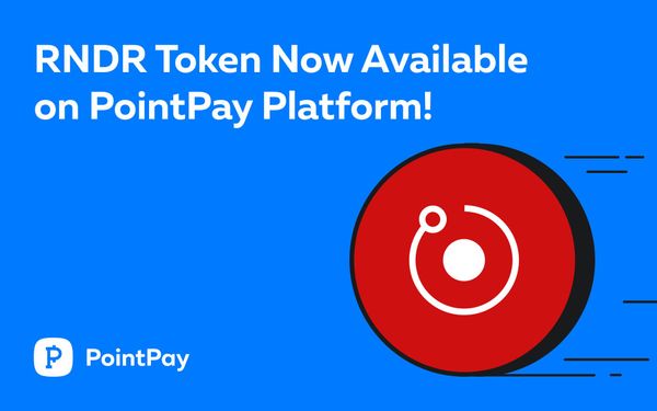RNDR Token Now Available on PointPay Platform!