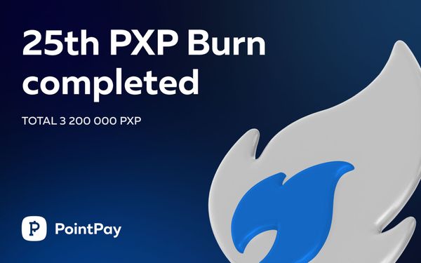25th Round of PXP Token Burn!
