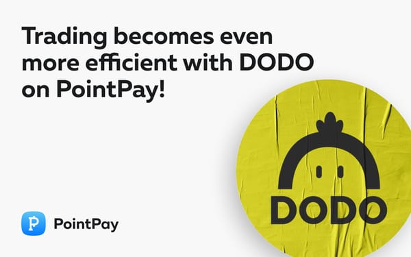 DODO is listed on PointPay!