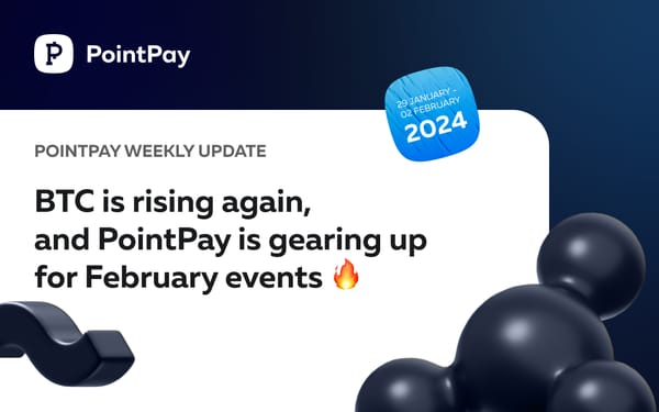 PointPay Weekly Update (29 January - 02 February)