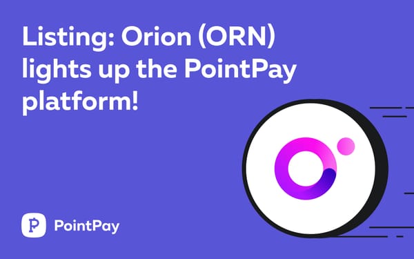 ORN is listed on PointPay platform!