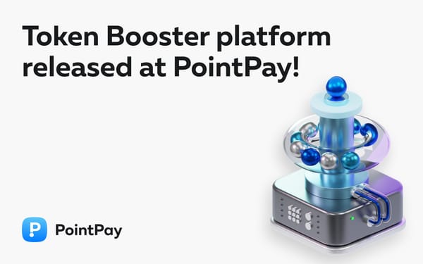 Introducing Token Booster on PointPay!