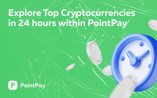 Top Cryptocurrencies of the Day on PointPay!