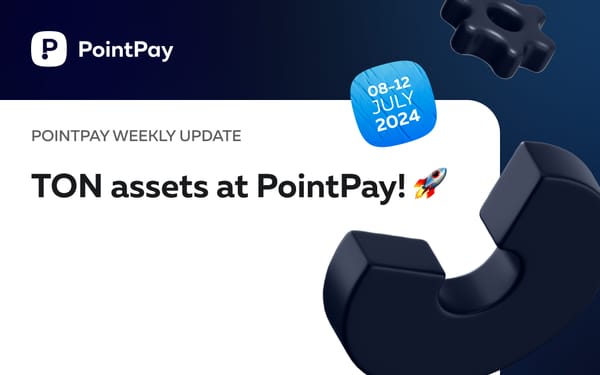 PointPay Weekly Update (08-12 July)