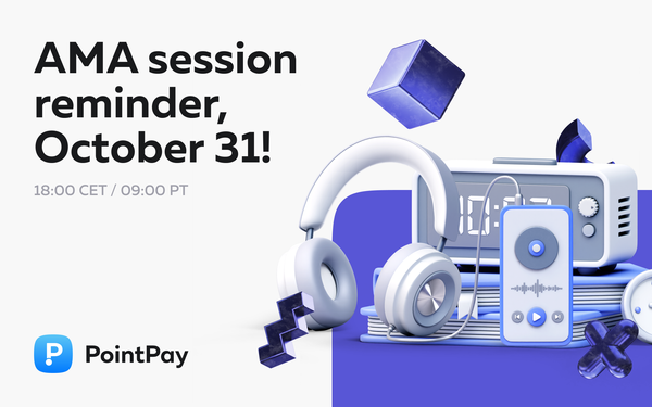 Join the PointPay AMA session with Vladimir Kardapoltsev!