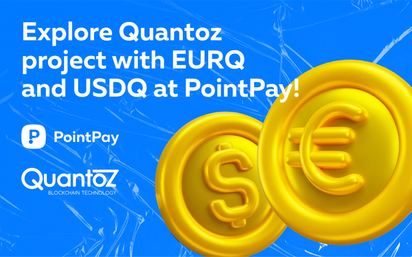 PointPay lists USDQ and EURQ stablecoins!