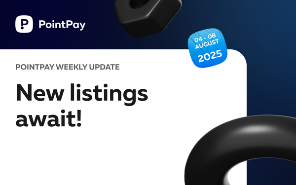 PointPay Weekly Update (04-08 August)