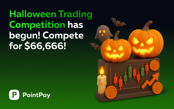 Halloween Trading Competition is now live on PointPay!
