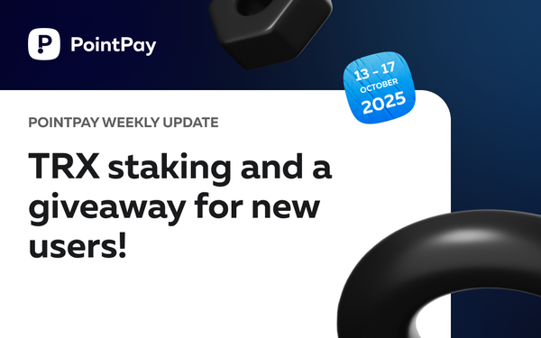 PointPay Weekly Update (13 - 17 October)